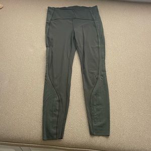 Lululemon leggings dark olive 10